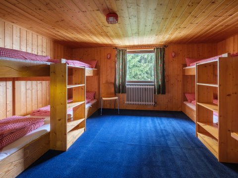 8-Bett-Zimmer im Hörnerhaus - ideal für eine Klassenfahrt