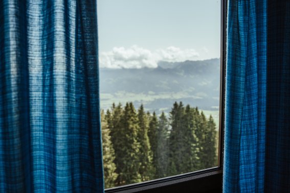 Fensterblick aus den Zimmern vom Hörnerhaus