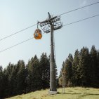 Hoch hinaus mit der Hörnerbahn im Wandergebiet Bolsterlang