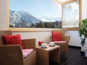 Wintergarten in der Suite