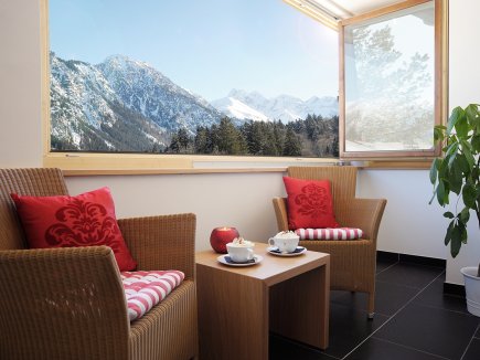 Wintergarten in der Suite