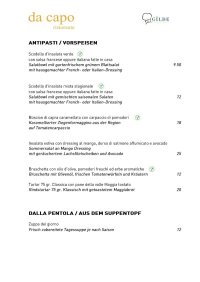 Carta da Capo estate 2023