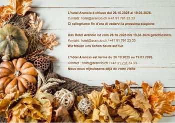 Chiusura invernale 2025-2026