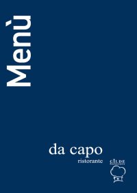 À la carte - Ristorante da capo - 2026