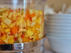 Frischer Obsalat