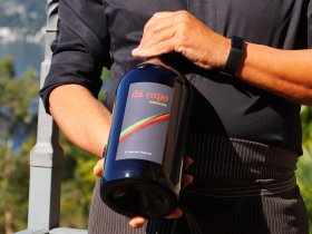 Der Hauswein des Hotel Arancio
