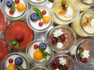 Unser Dessertbuffet bietet eine vielseitige Auswahl für den Abschluss eines schönen Abends