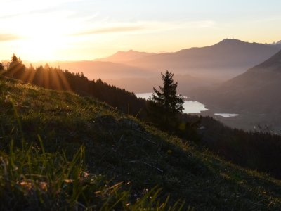 Sonnenaufgangswanderung auf die Salmaserhöhe