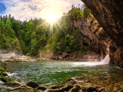 Unweit vom Hotel Bad Rain und direkt am Premiumwanderweg 