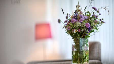 Blumen in der Juniorsuite