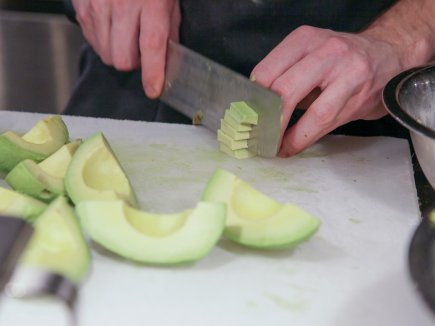 Avocado-Zubereitung