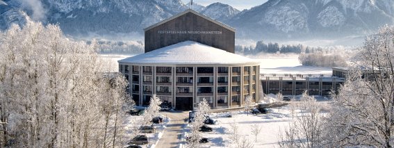 Festspielhaus Neuschwanstein im Winter