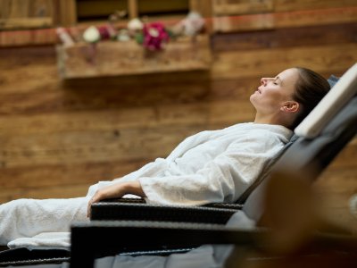 Im Hotel Bannwaldsee lässt es sich nach einem Tag in der Natur vortrefflich im Wellnessbereich entspannen.