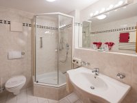 Badezimmer in der Junior Suite