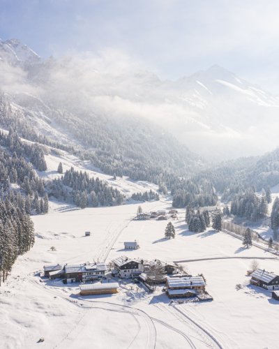 Winterzauber in der Birgsau