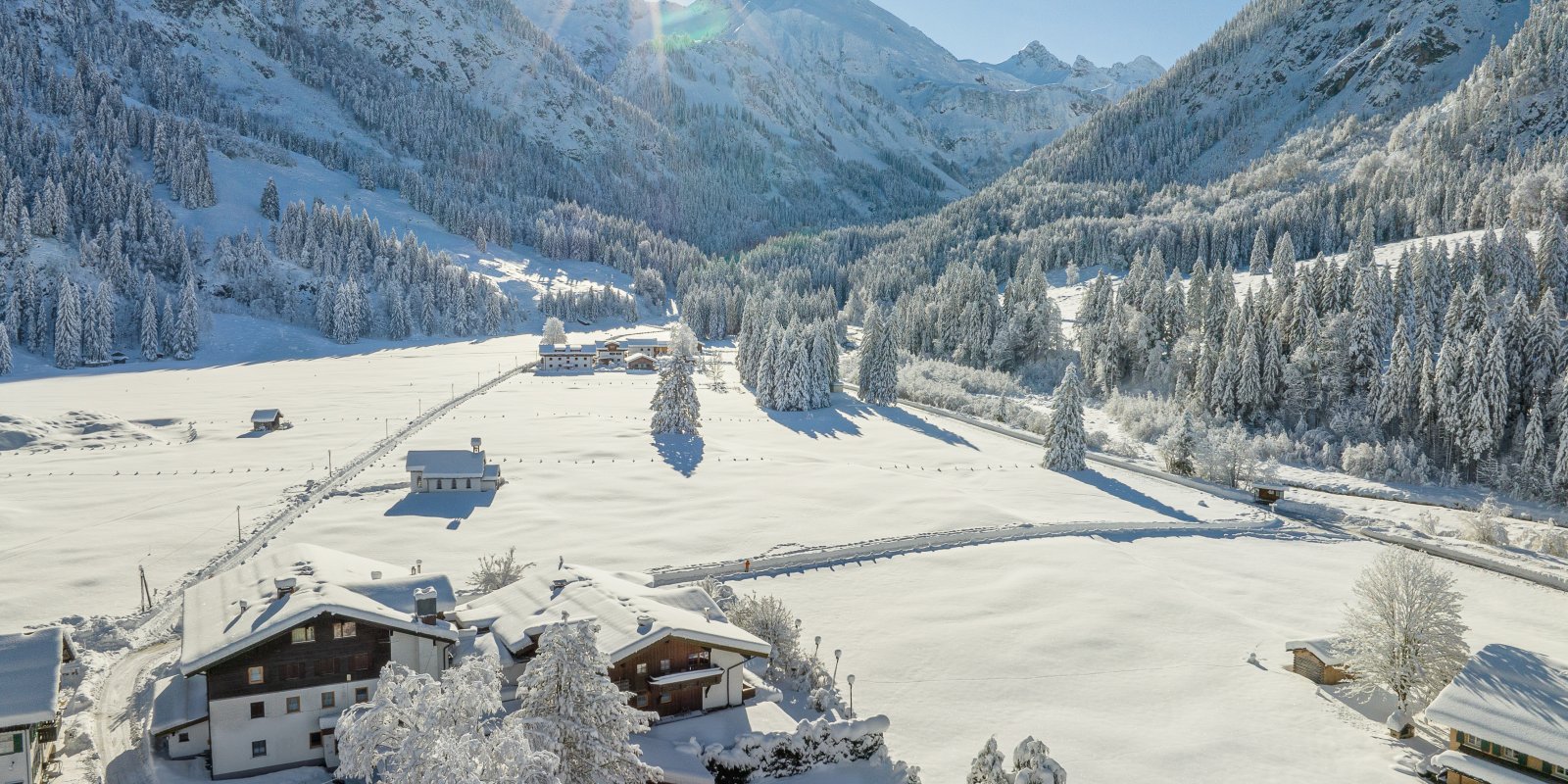 Winterstimmung in der Birgsau