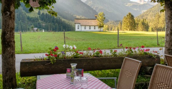 Ausblick von der Terrasse