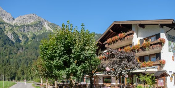 Die Birgsau im Sommer