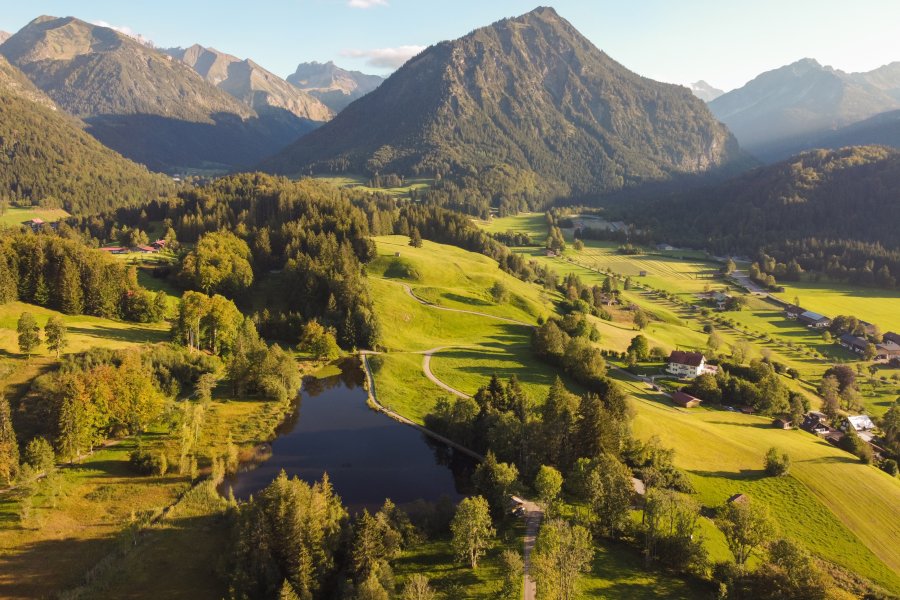 Moorweiher im Herbst