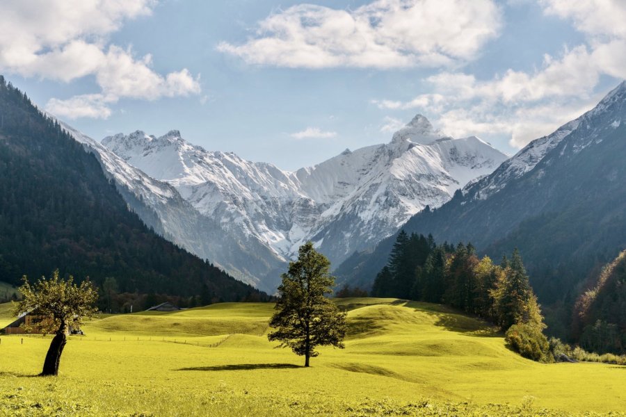 Trettachtal im Oktober