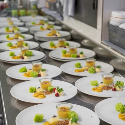 Das Dessert wartet