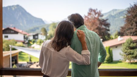 Exquisite Aussicht vom Balkon