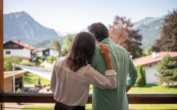 Exquisite Aussicht vom Balkon