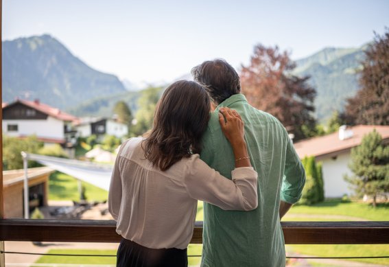 Exquisite Aussicht vom Balkon