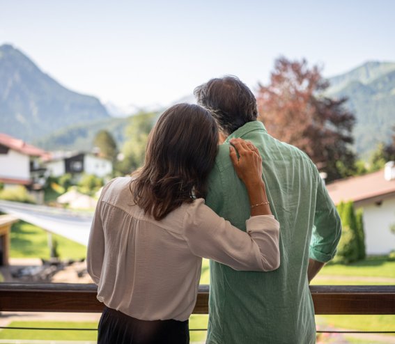 Exquisite Aussicht vom Balkon