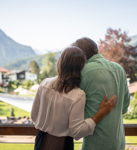 Gemeinsame Momente mit Bergblick