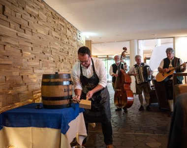 Musikalische Begleitung beim bayrischen Abend