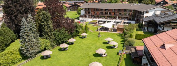 Hotel Exquisit weitläufiger Garten