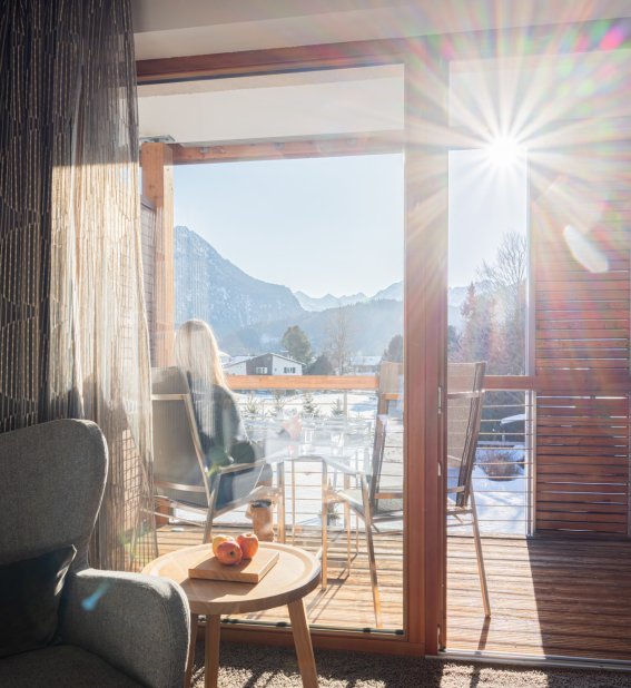 Zimmer mit Wintersonne