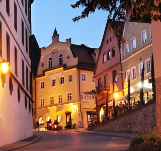 Füssen Altstadt Abend 6(3) ©Füssen Tourismus und Marketing Gerhard Eisenschink