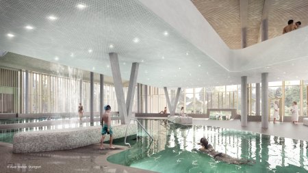 Therme Badehalle Erlebnisbecken