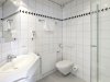 Badezimmer im Doppelzimmer Komfort