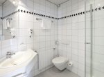 Badezimmer im Doppelzimmer Komfort
