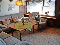Wohnzimmer mit Blick über Oberstdorf