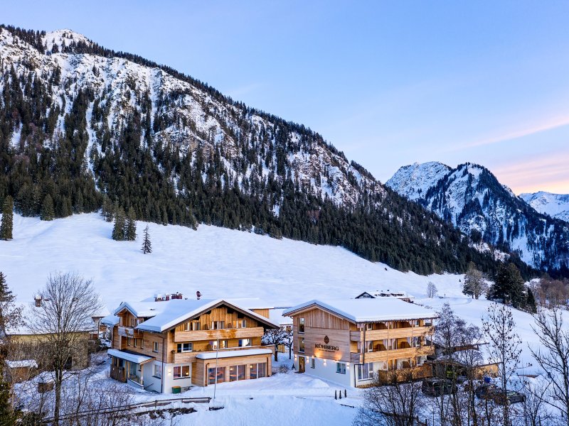 Abendliche Winterstimmung am Kühberg