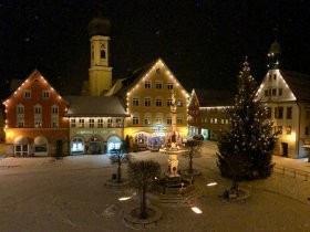 Marienplatz Immenstadt Weihnachten