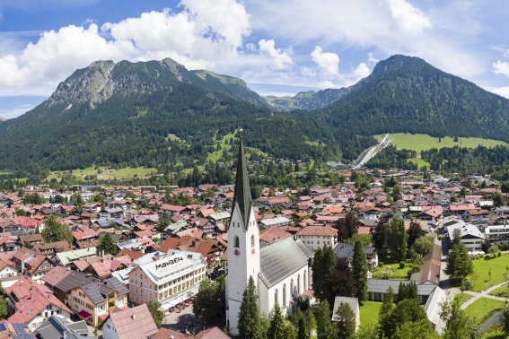 Das Hotel Mohren mitten in Oberstdorf