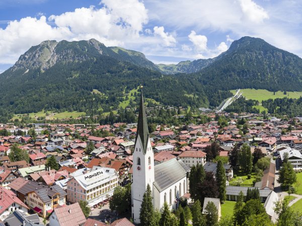 Das Hotel Mohren mitten in Oberstdorf