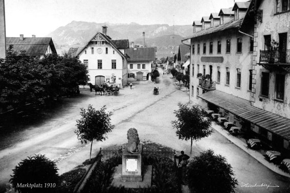 235 Oberstdorf Marktplatz 1910