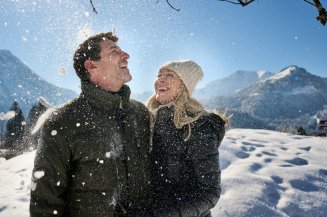 Wunderschöner Wintertag in Oberstdorf