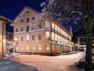 Hotel Mohren in Abendstimmung