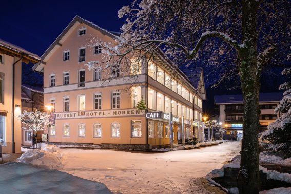 Hotel Mohren in Abendstimmung