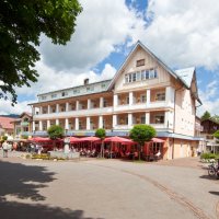 Das Hotel Mohren am Marktplatz in Oberstdorf