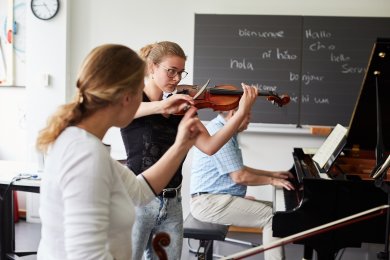 Meisterkurse auf der Geige und dem Klavier beim Oberstdorfer Musiksommer