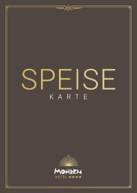 Speisekarte