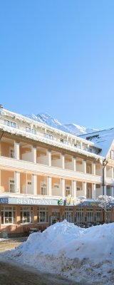 Das Hotel Mohren im Winterkleid